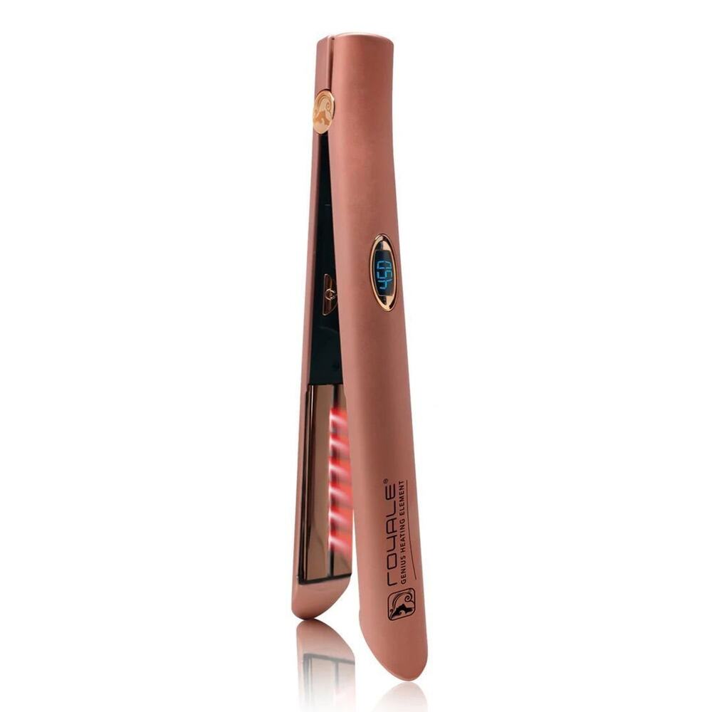 Rose Gold Royale Genius Heating Element Hair Revival Technology with Cool Tip